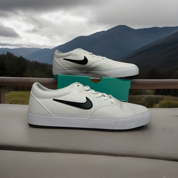 mens nike sb charge white